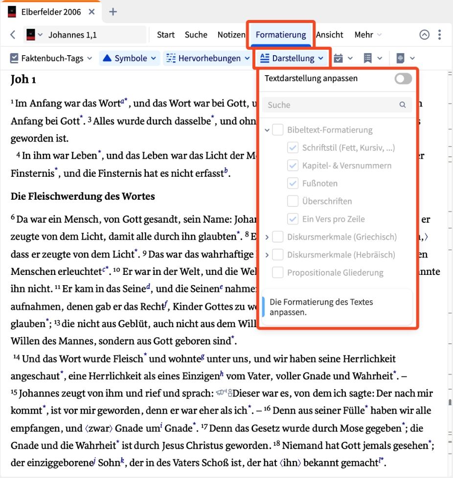 Dynamic Toolbar - Formatting.webp