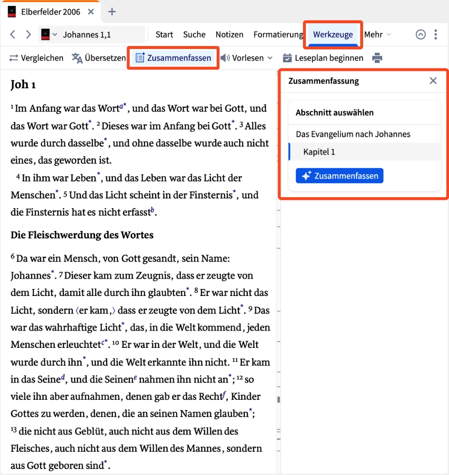 Dynamic Toolbar - Summarize.webp