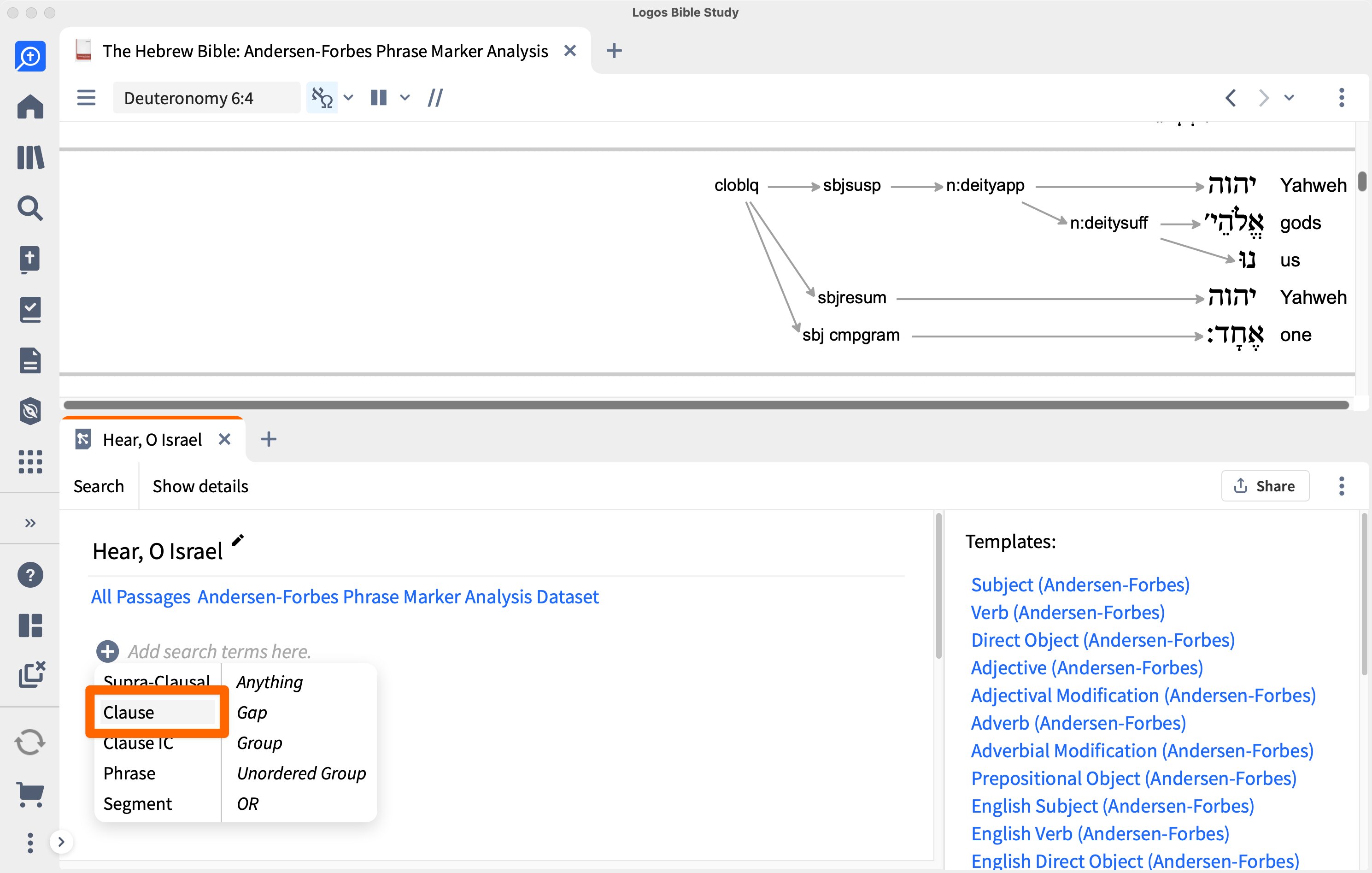Clause Selcted As First Search Node