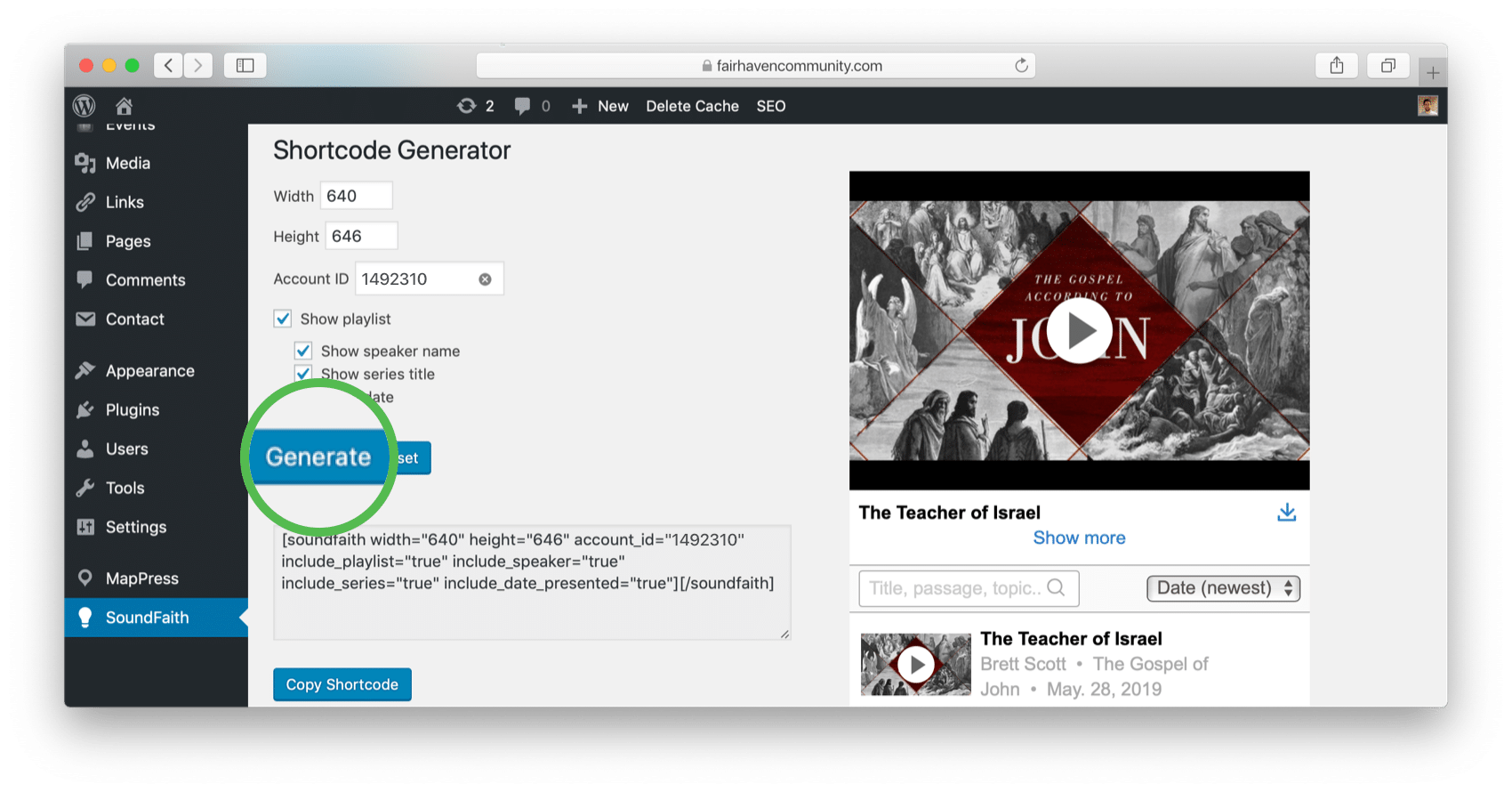 Generate