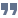 Quotes icon