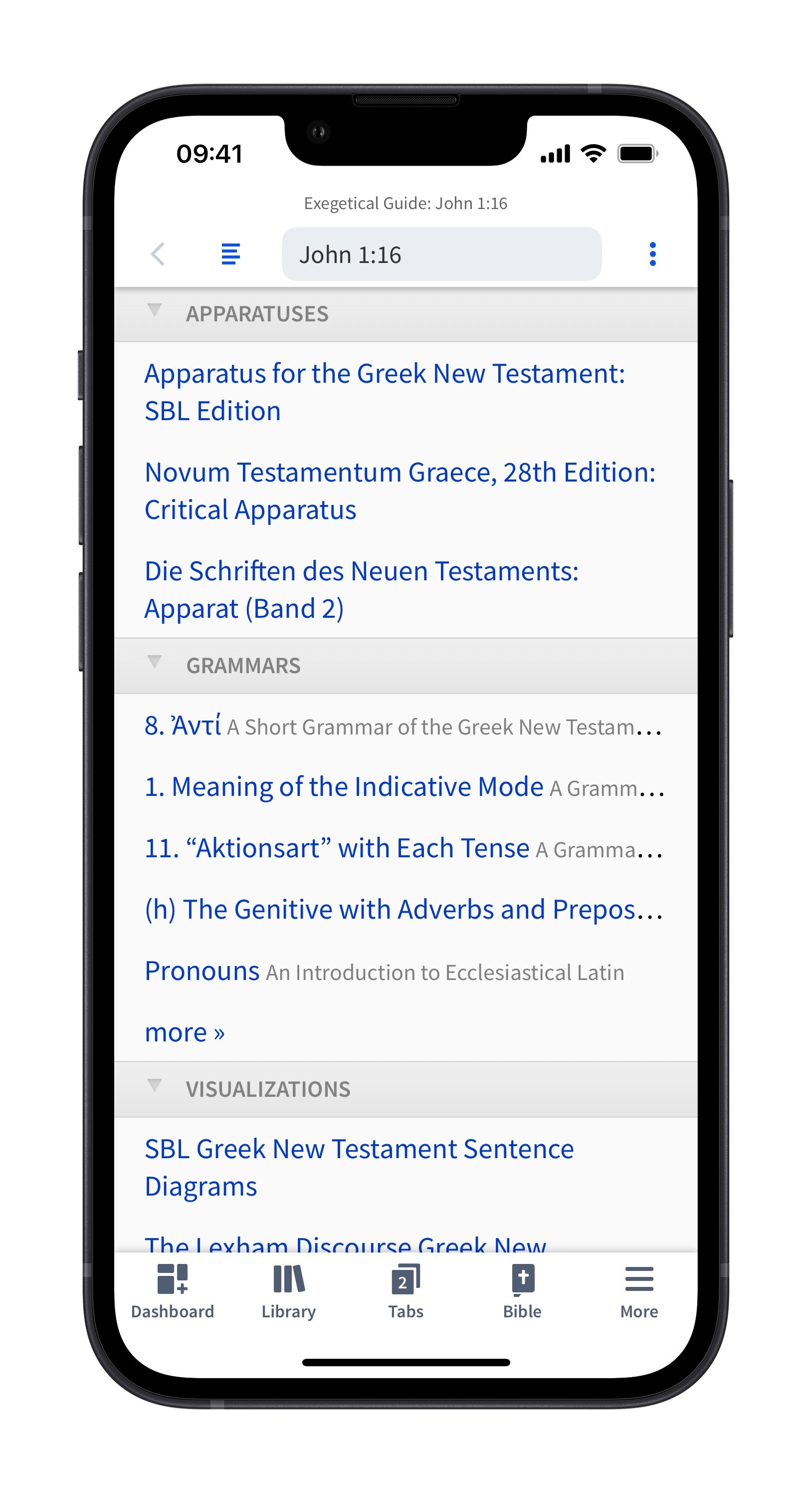 Exegetical Guide