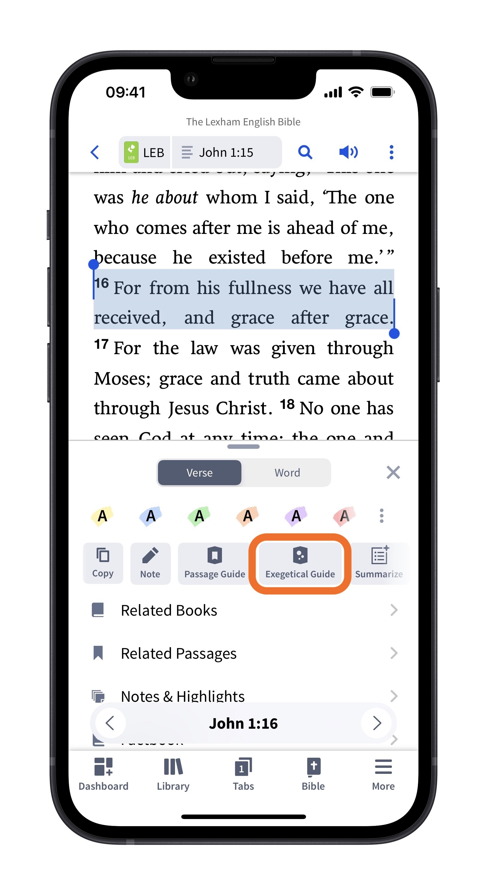 Double Tap A Verse And Select Exegetical Guide