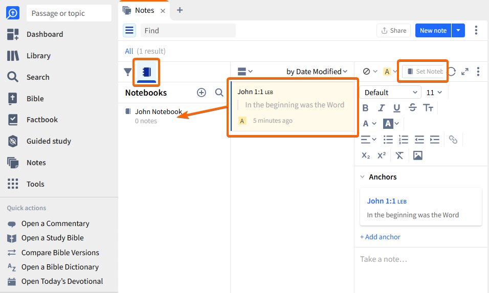 Add Highlight to Notebook