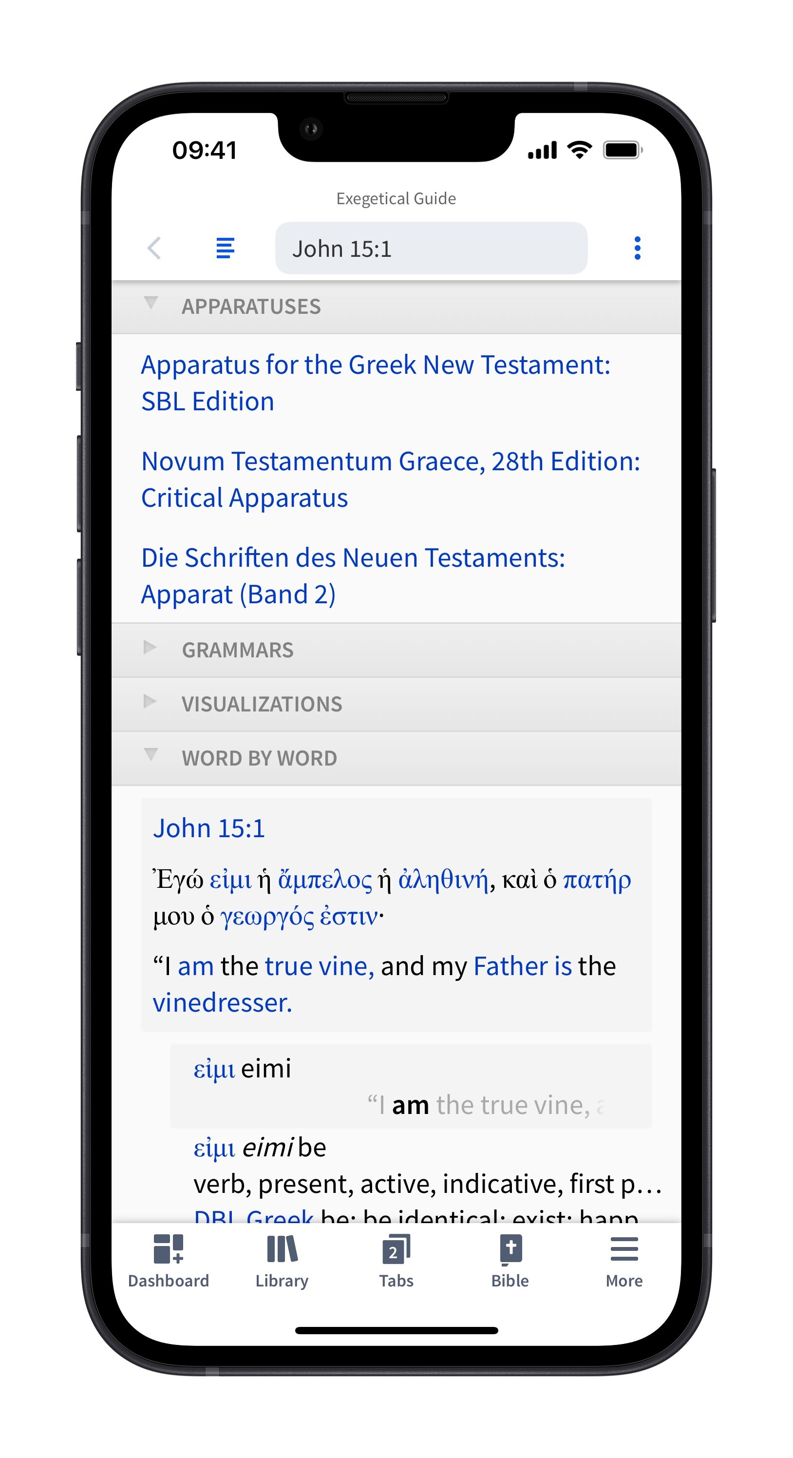 Exegetical Guide Overview