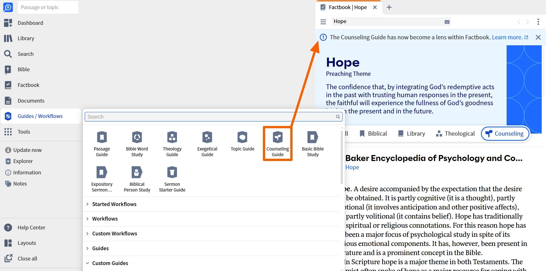 Counseling Guide Moving To Factbook
