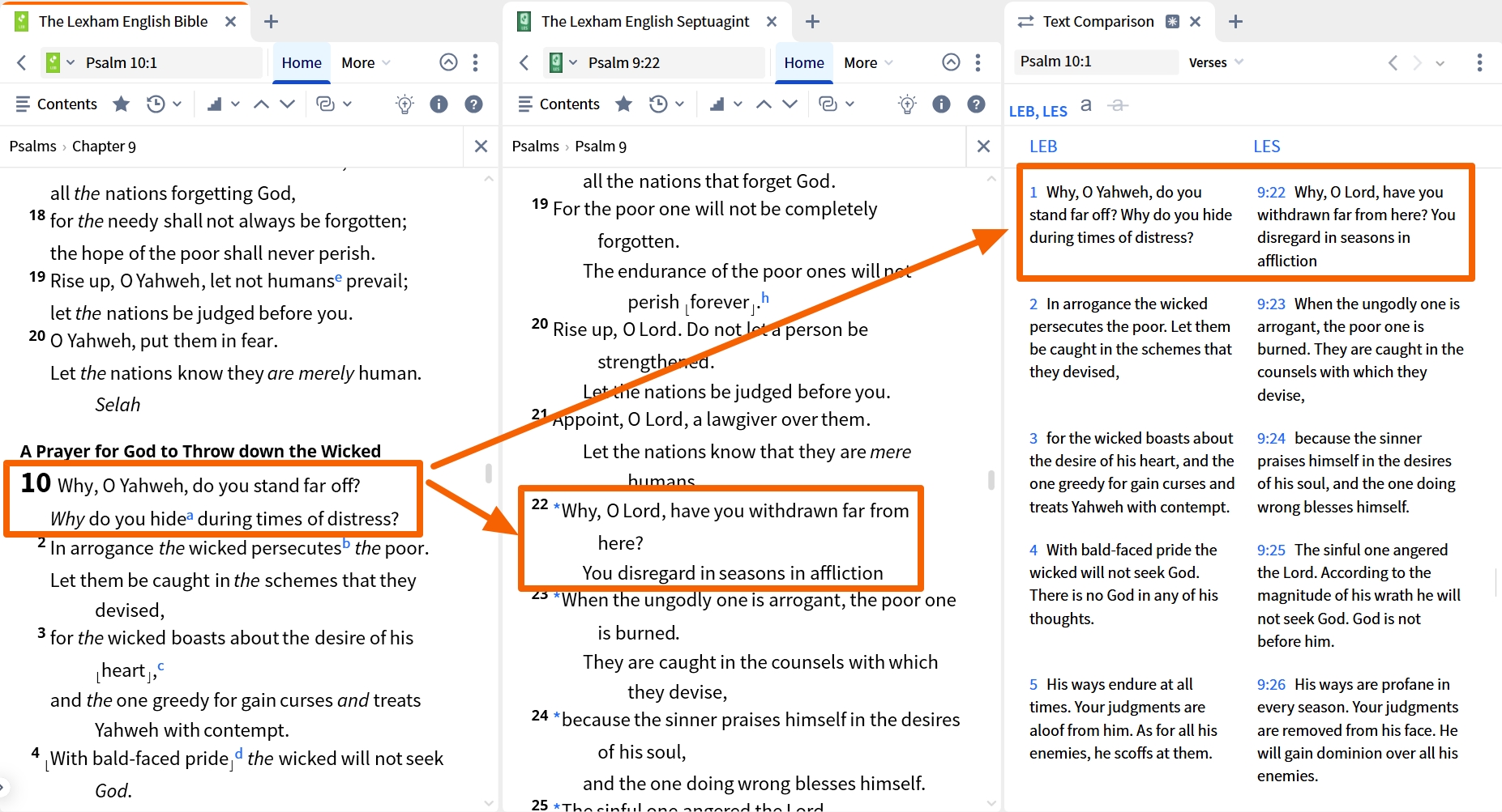 Differences In Chapter Numbers