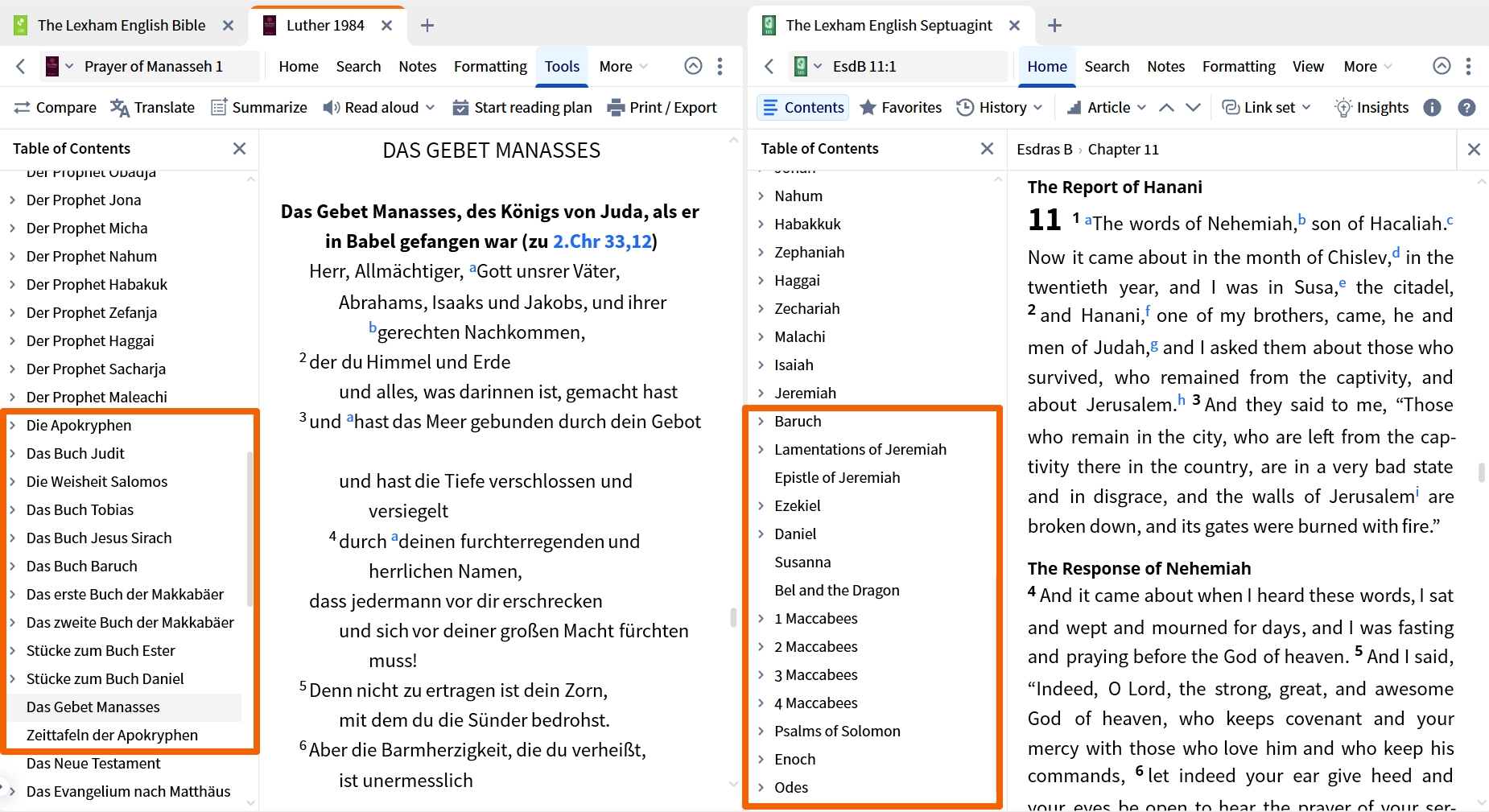 Differences In Luther Translation
