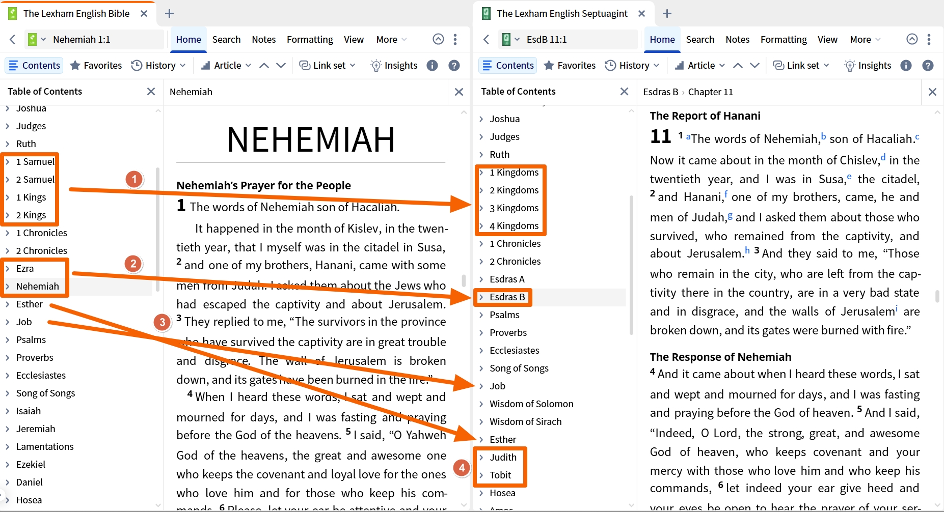 Variations In Books And Ordering