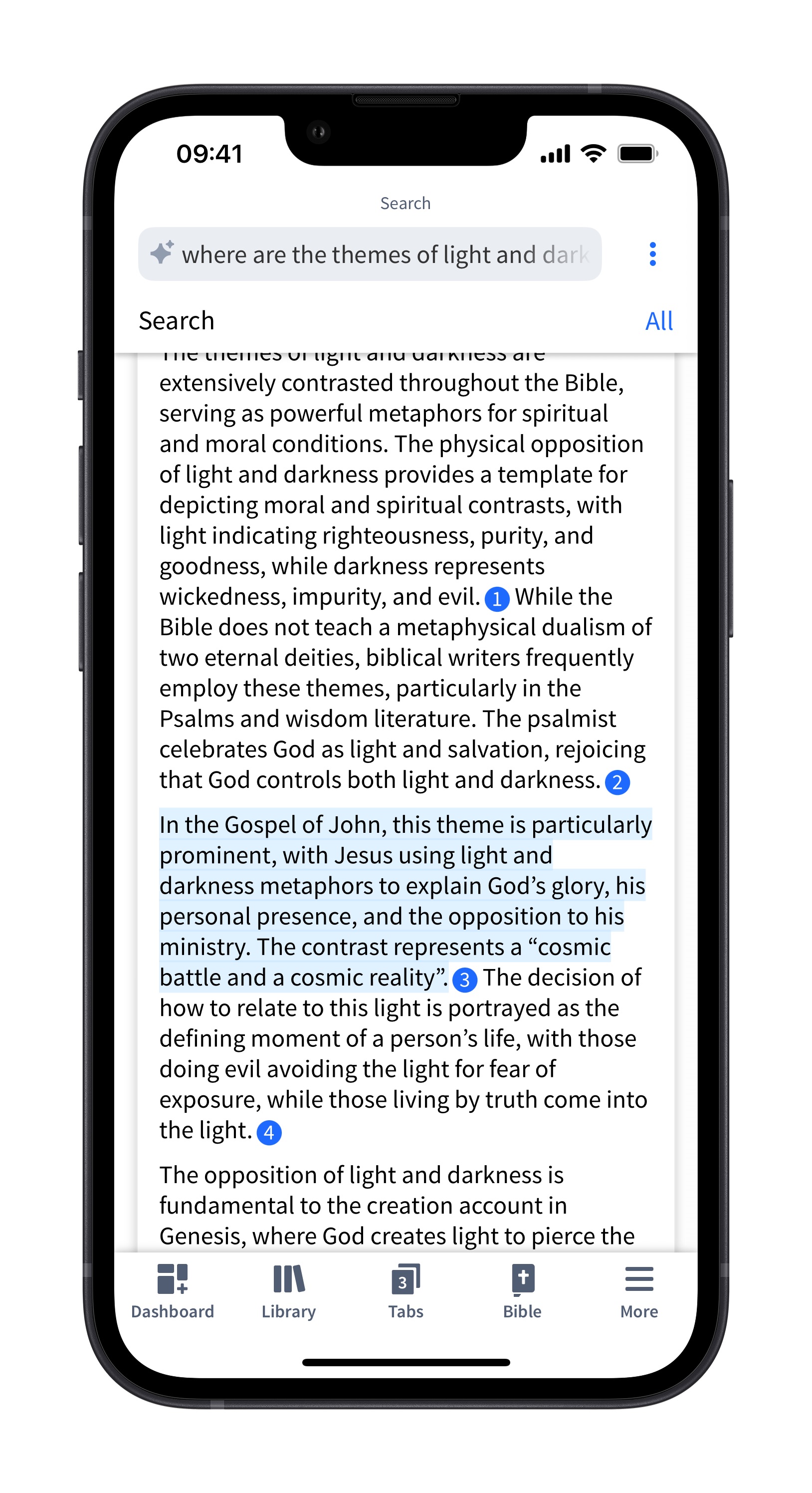 Mobile Synopsis Select Linked Article (V45)