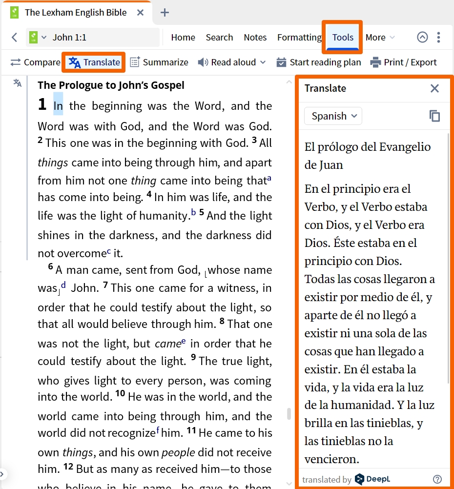 Dynamic Toolbar - Auto Translate