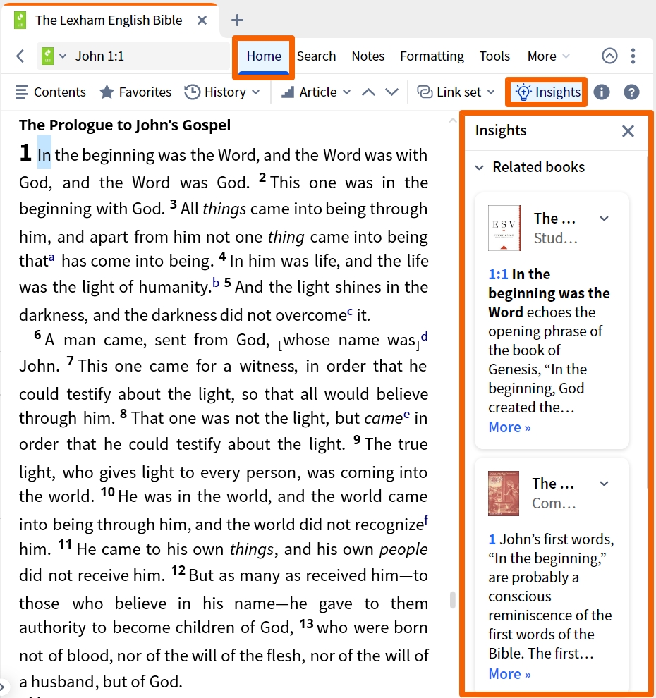Dynamic Toolbar - Insights