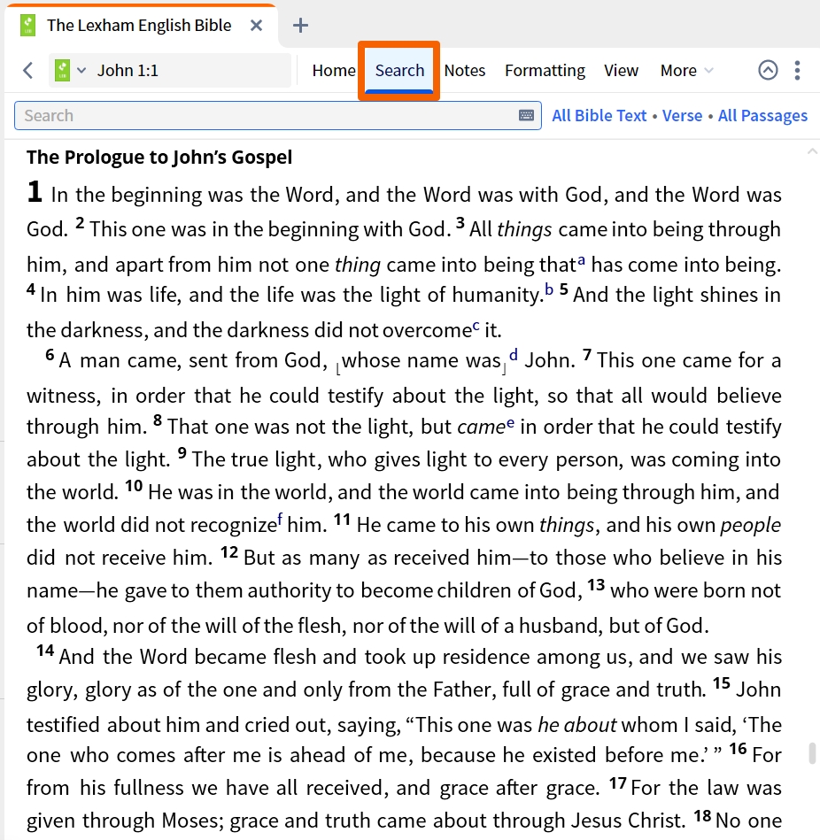 Dynamic Toolbar - Show Inline Search