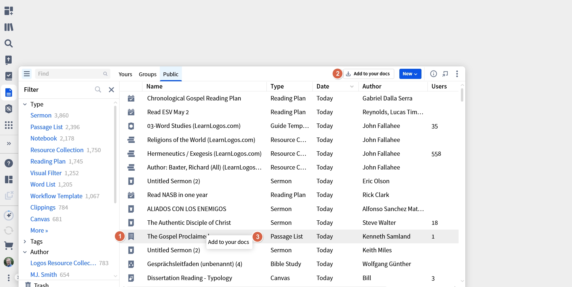 Add To Your Docs (Desktop)