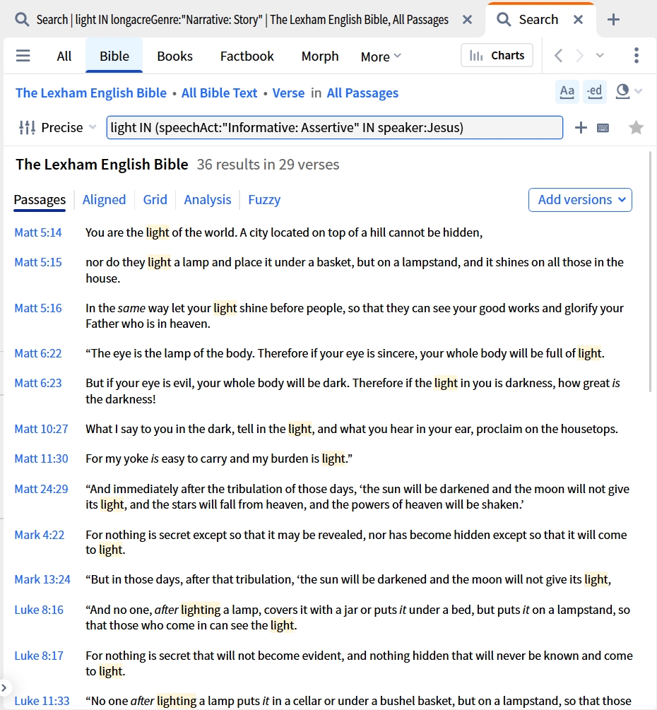 Searching Speechact Labels
