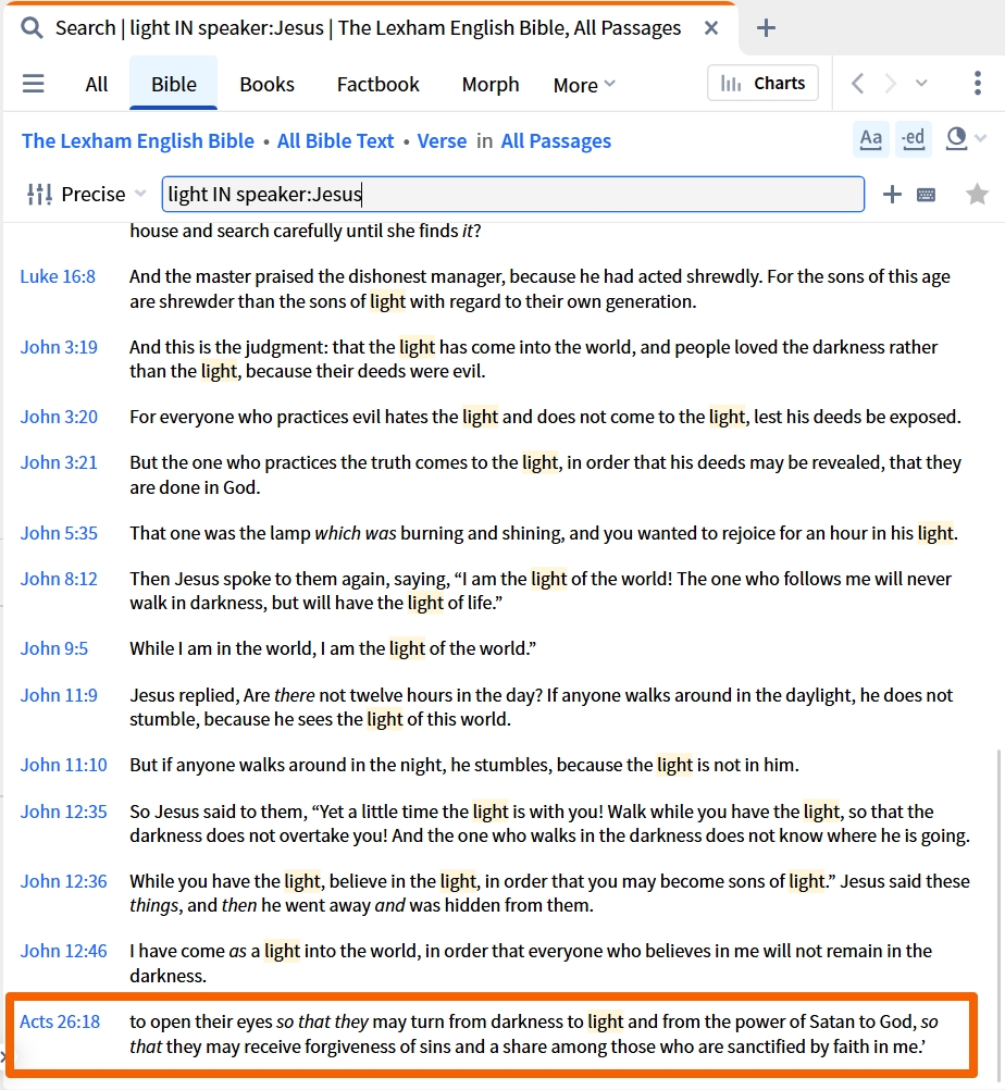Find Where Someone Says A Word