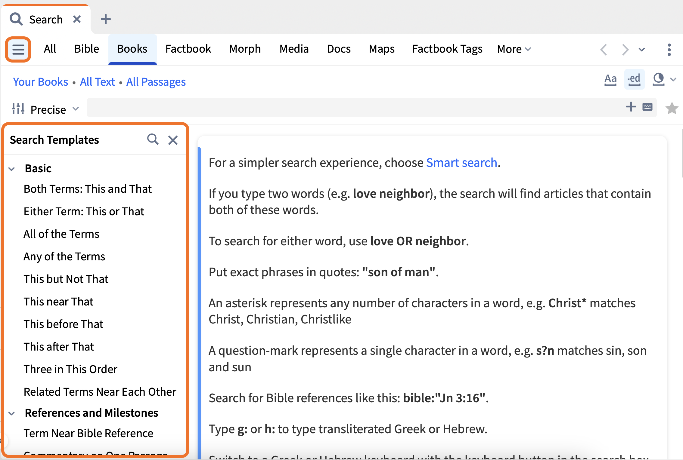 9 Precise Search Templates