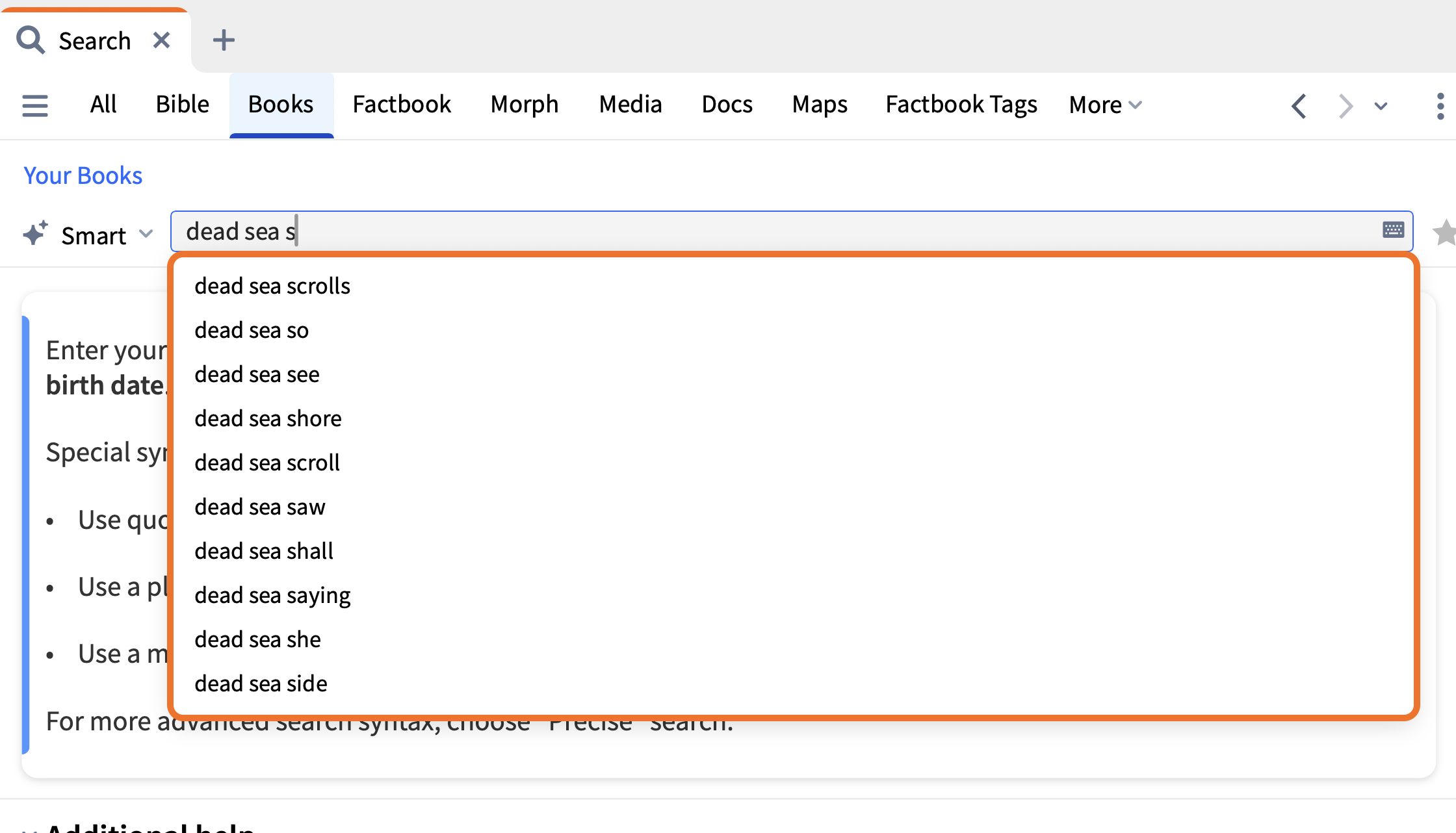 15 Smart Search Suggestions
