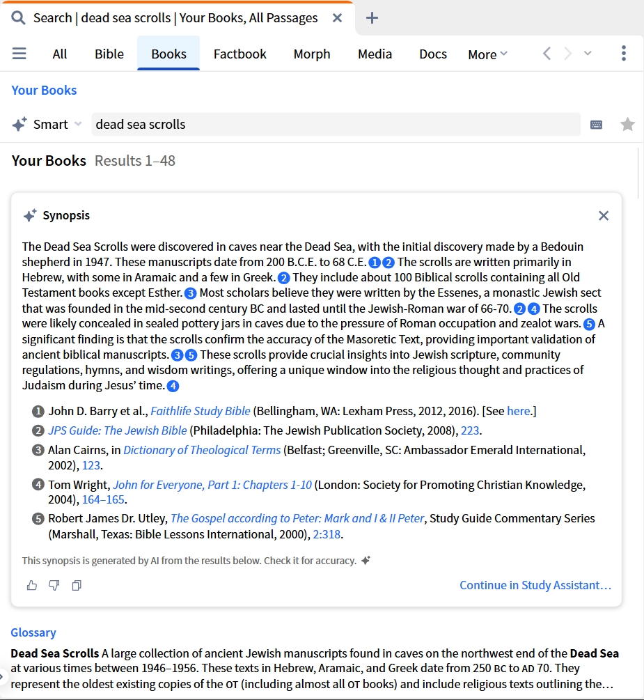 Books Smart Search Synopsis