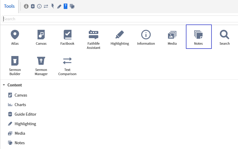 Notes Tool