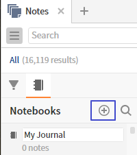 Add Notebook