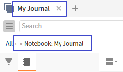 Active Notebook