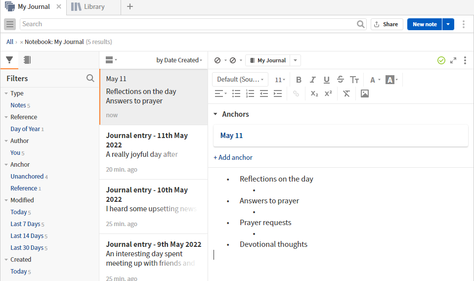 Journal Template 2