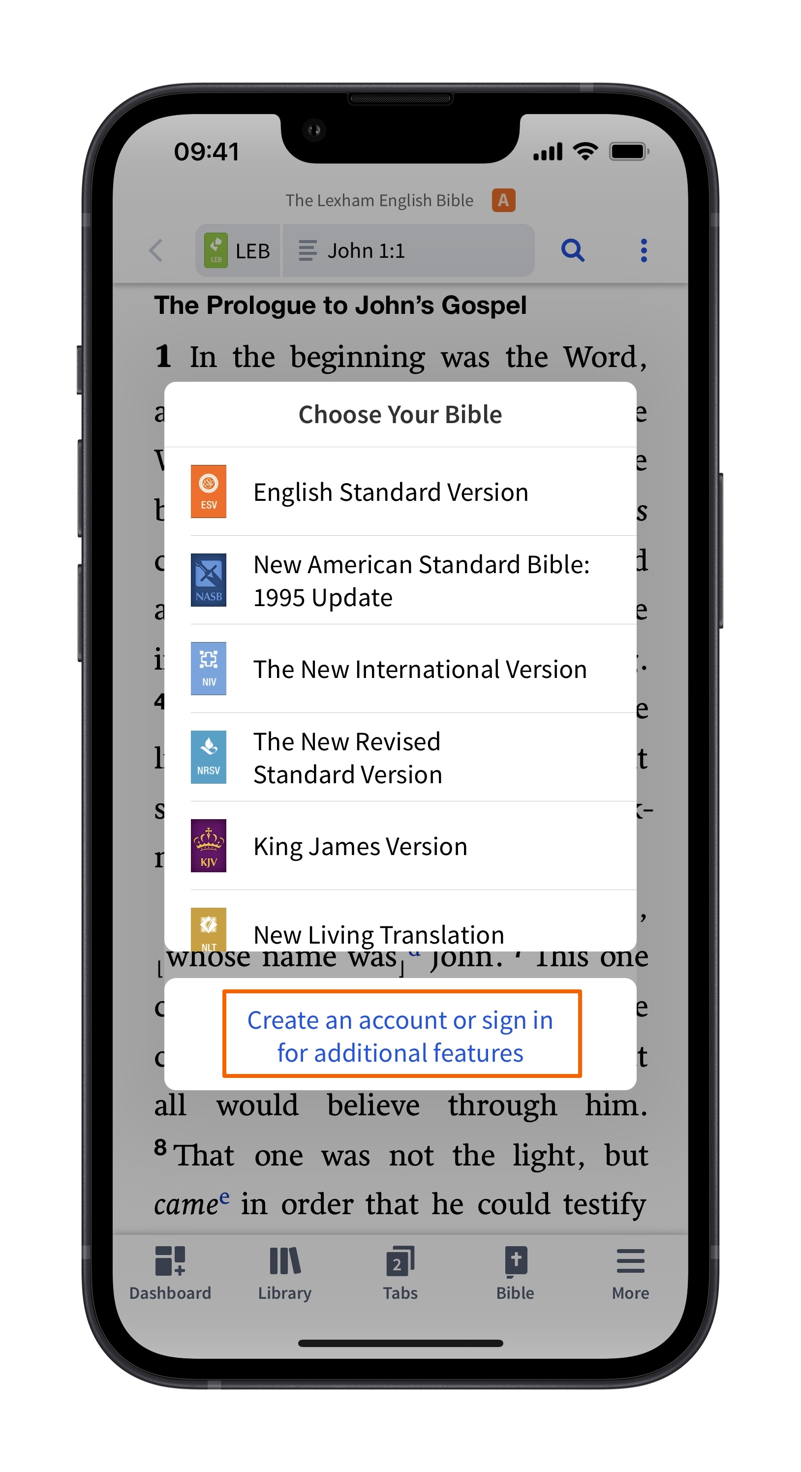 Logos Mobile - First Use