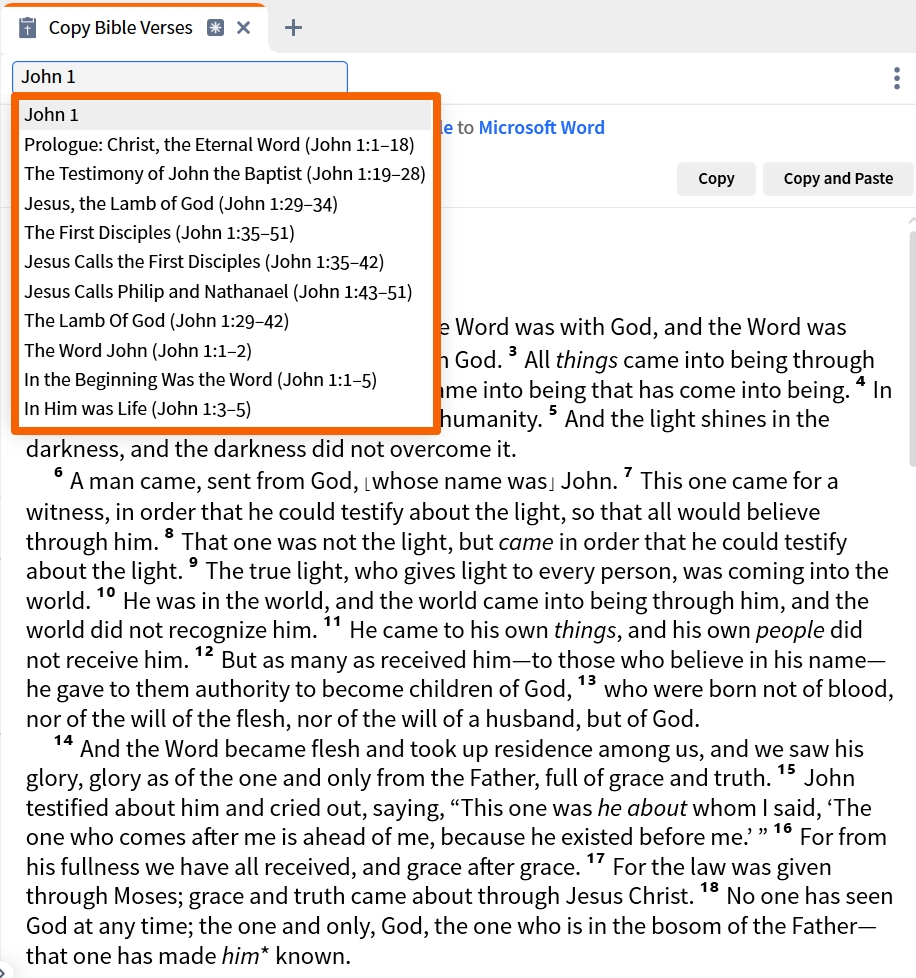 Change Reference In Copy Bible Verses Tool