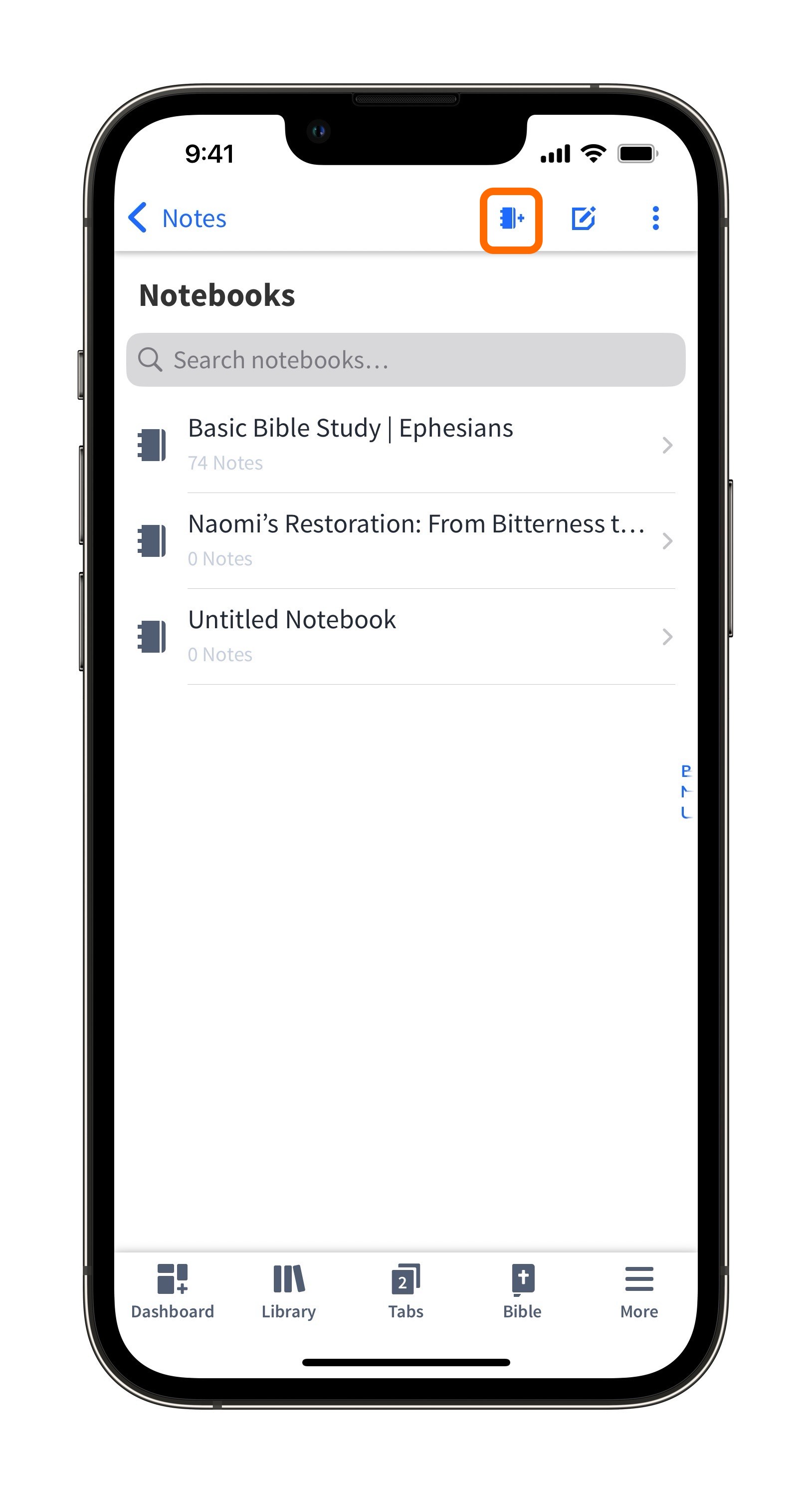Create Notebook