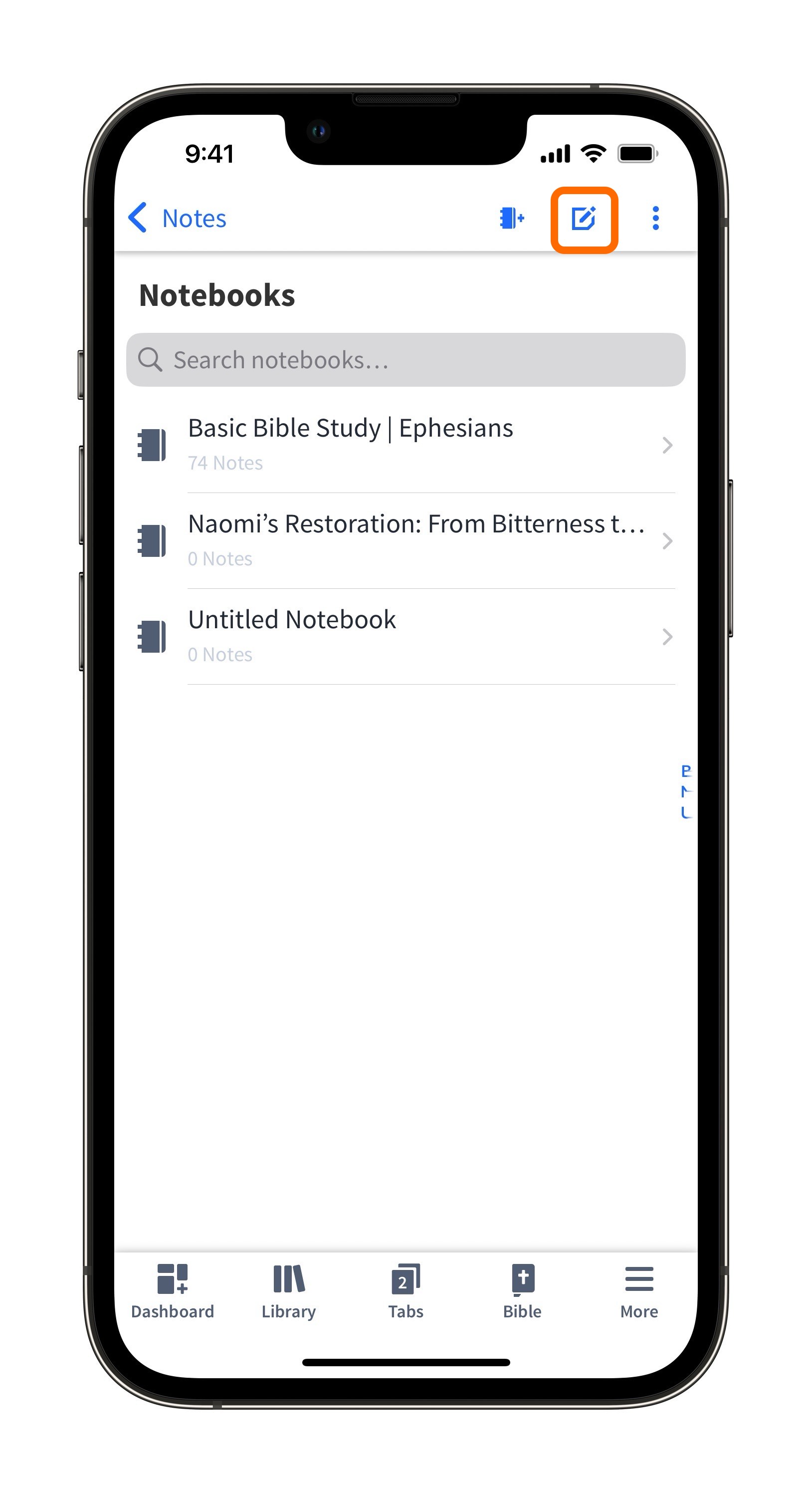Add Notes To A Notebook