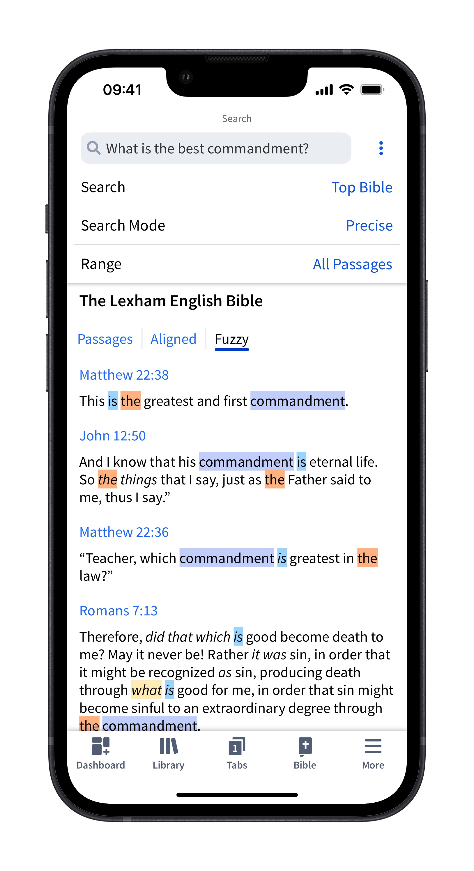 Mobile - Search Fuzzy View