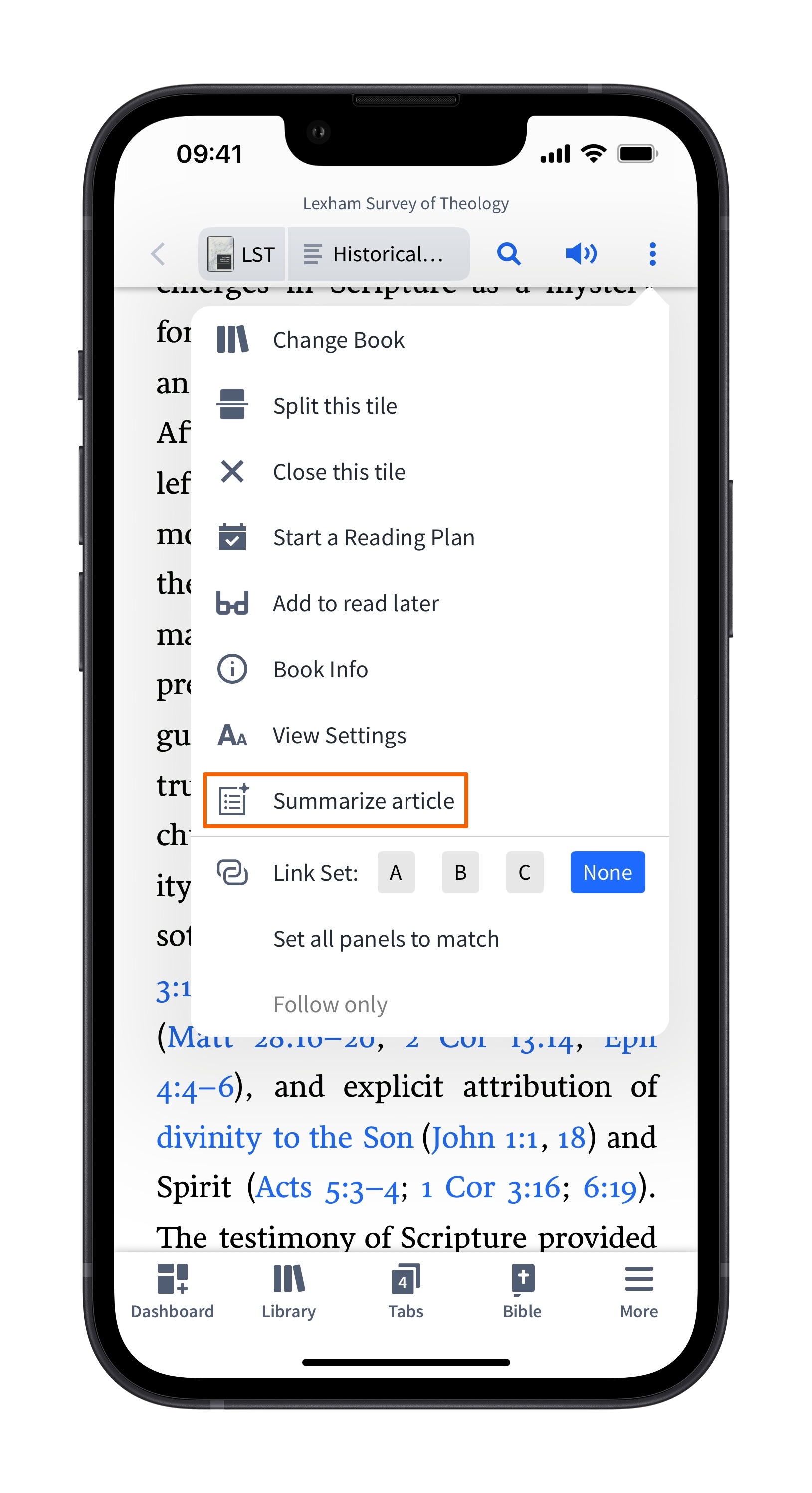 Mobile Summarize Article