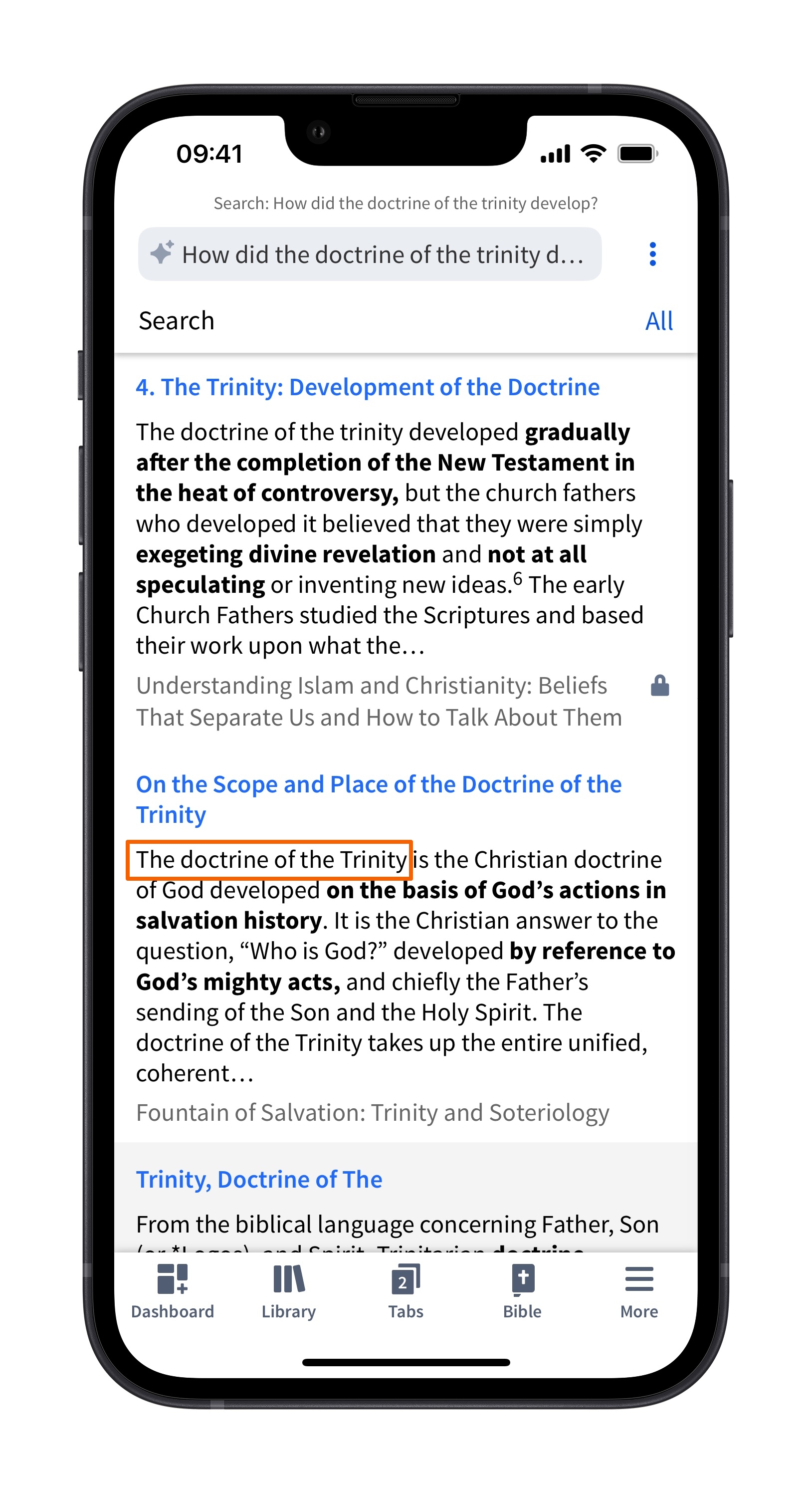 Mobile Select Search Result
