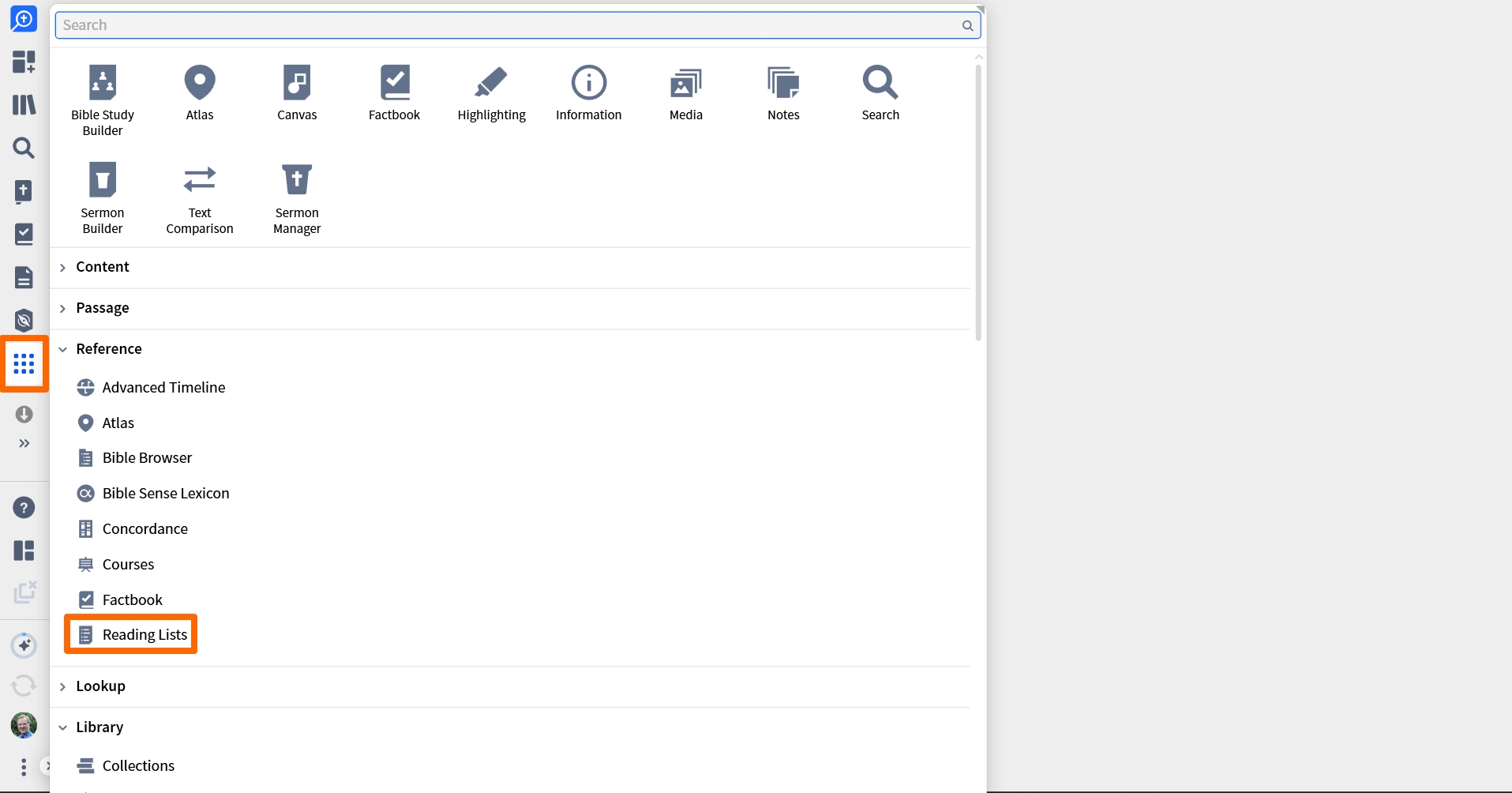 Open Reading Lists Tool
