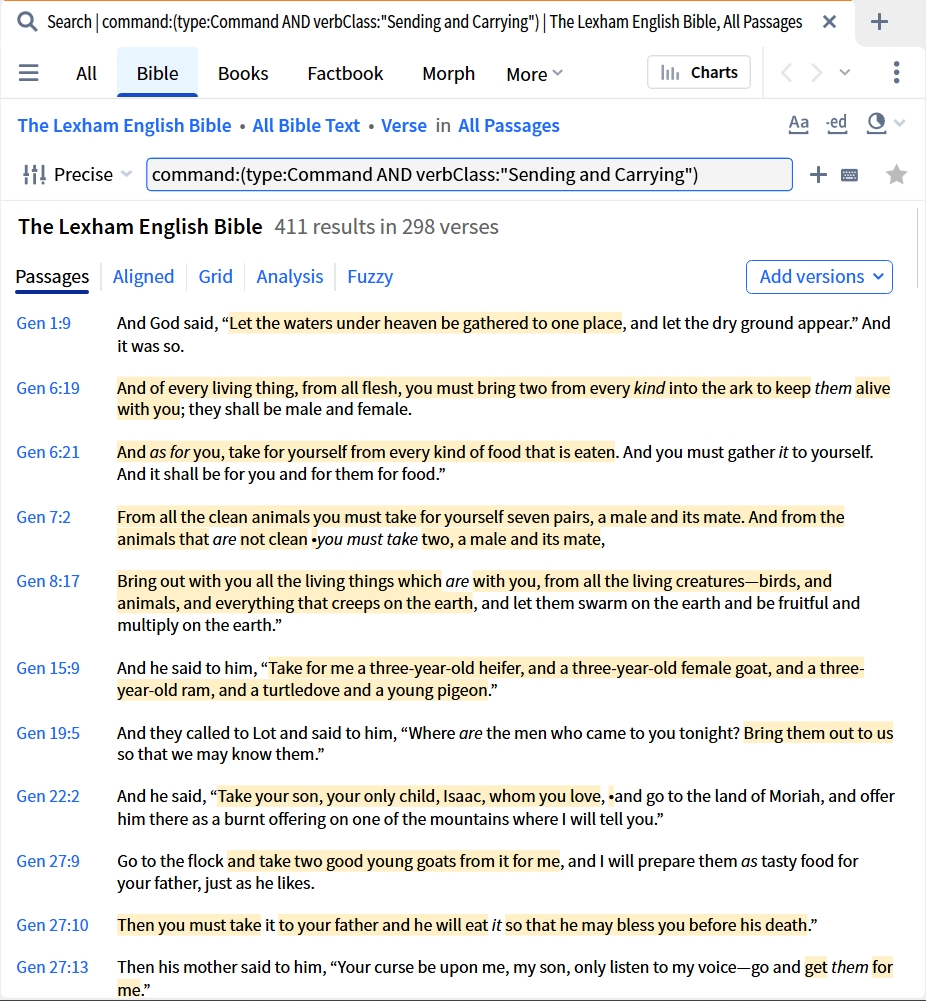 Command Search Results