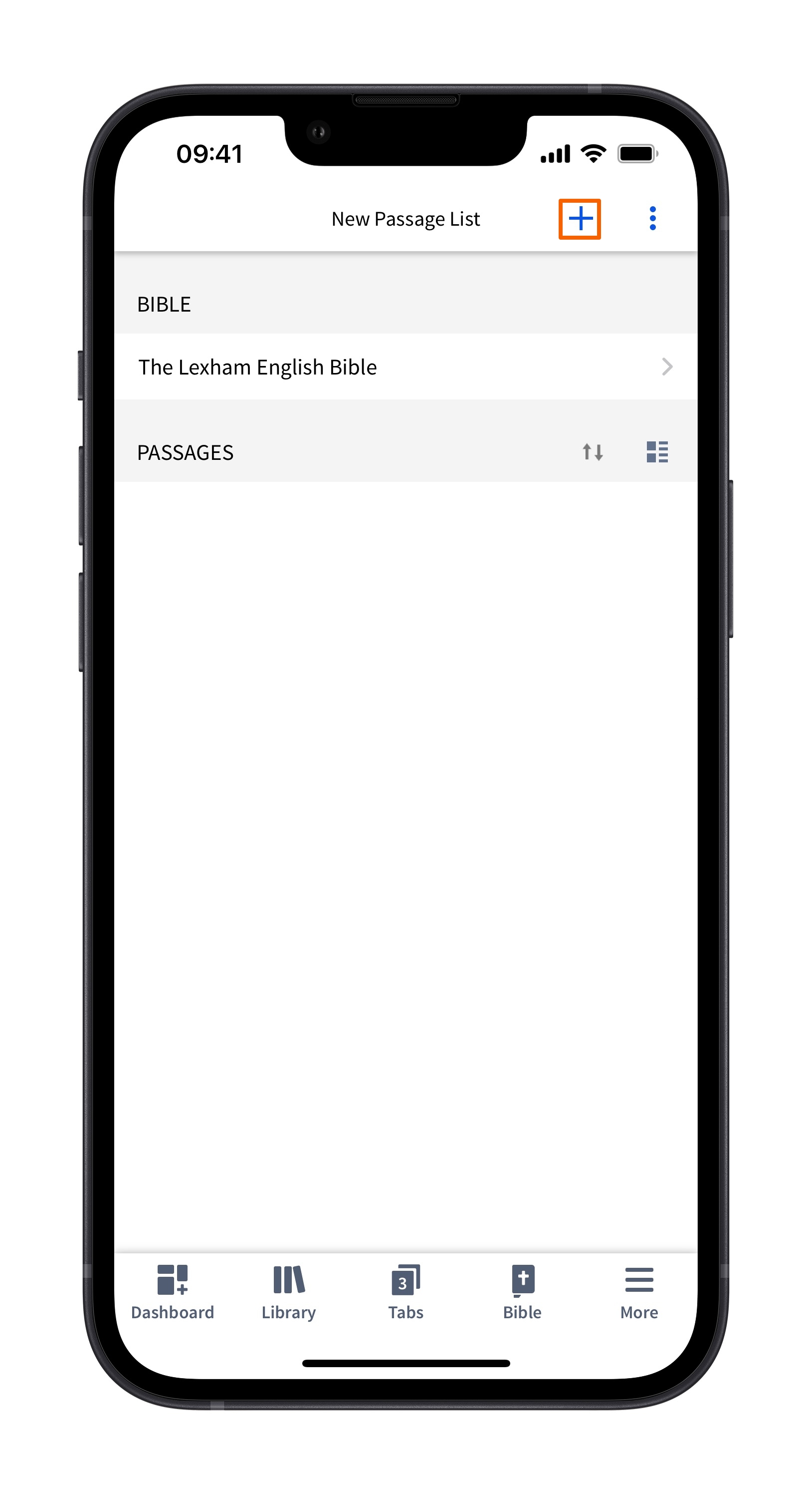 Mobile - Add Verses To Passage List