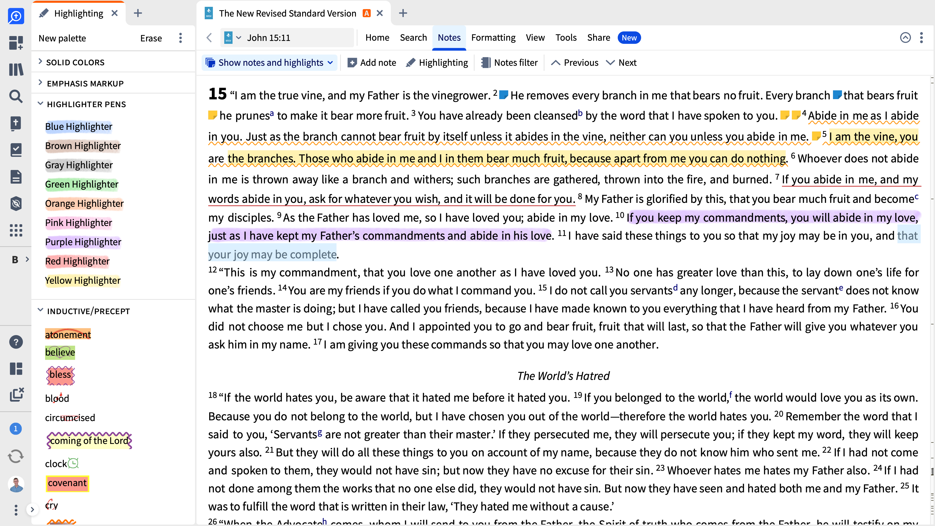 Highlighting Tool