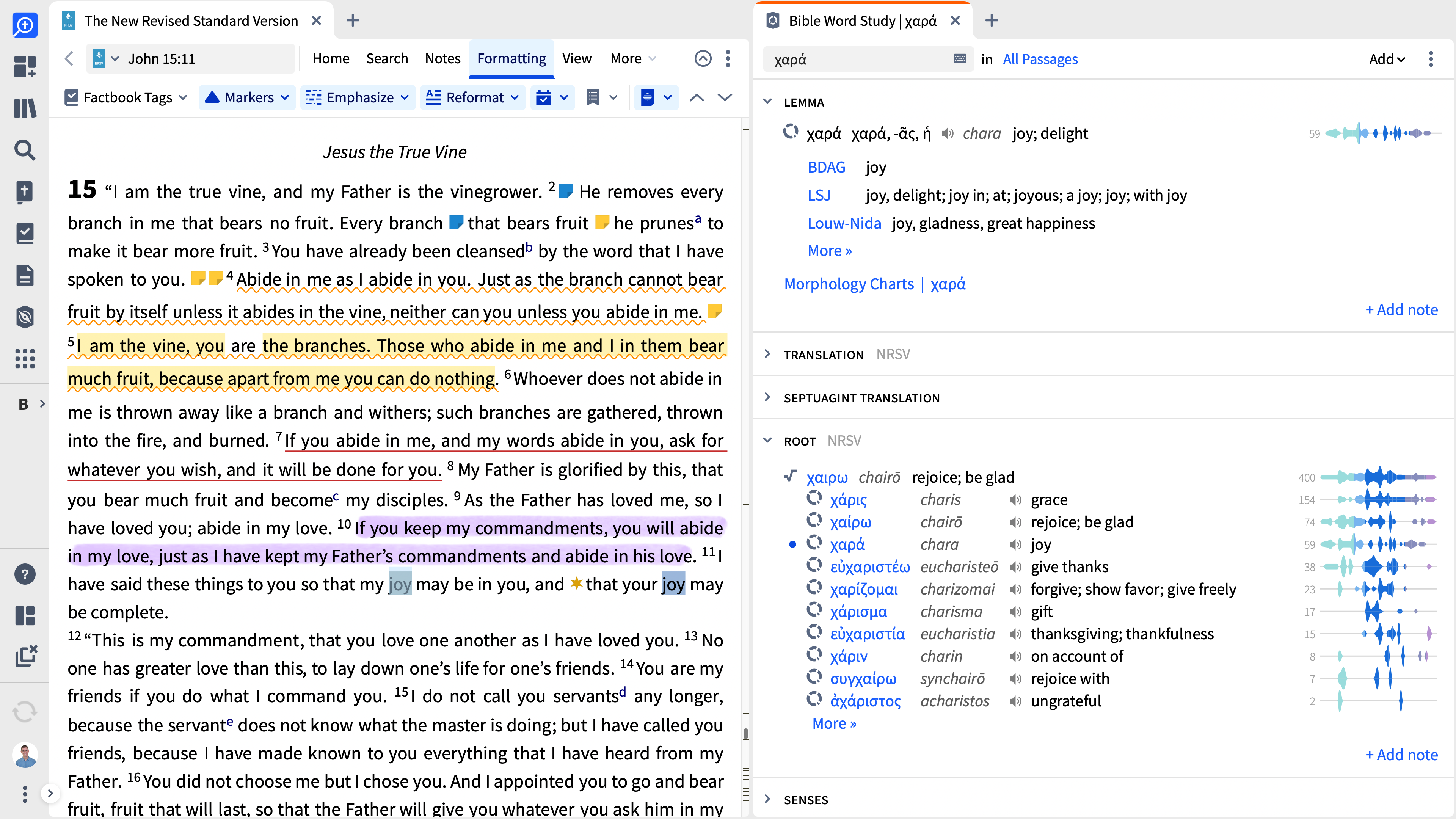 Bible Word Study Overview