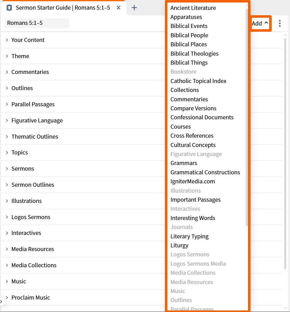 Add SSG Sections
