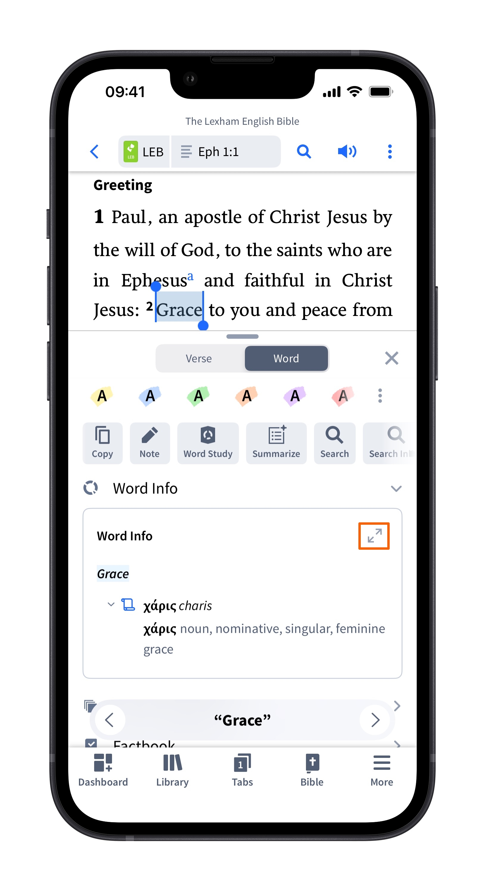 Word Info (Mobile)
