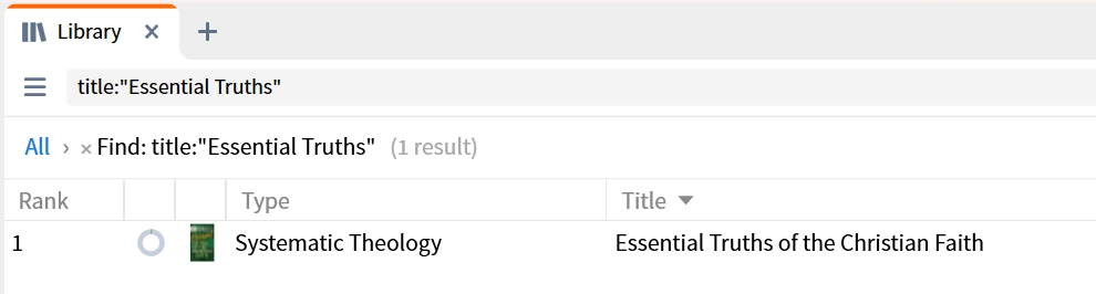 Search for Essential Truths