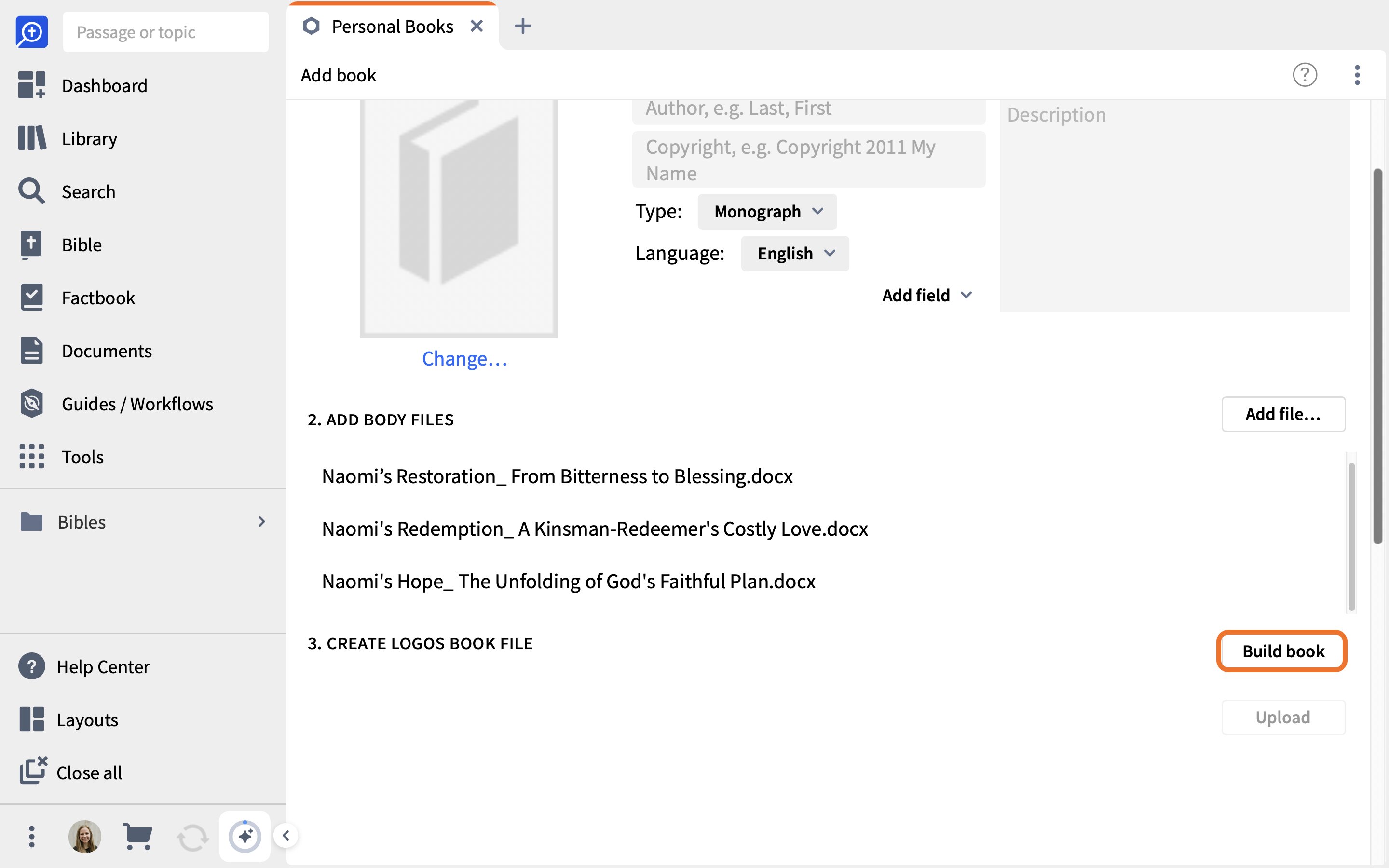 6 Build Book