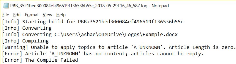 log file