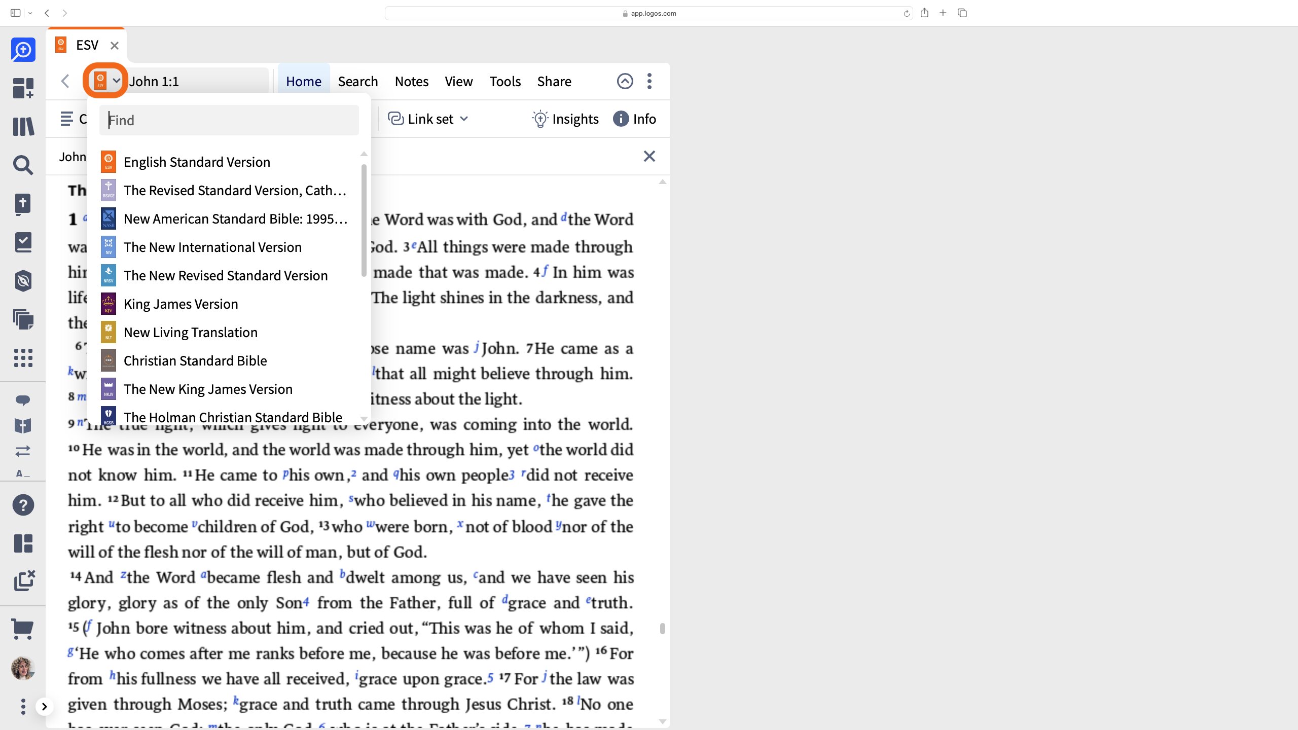 Click The Cover Dropdown