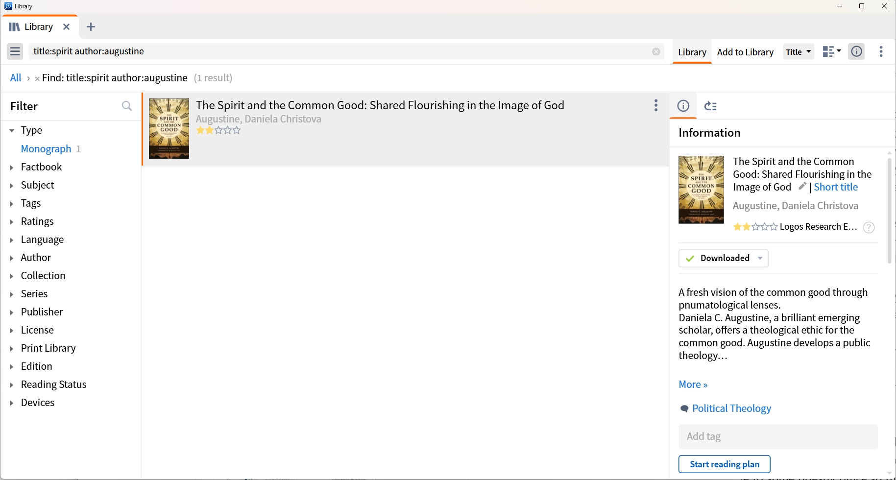 Search within your Library