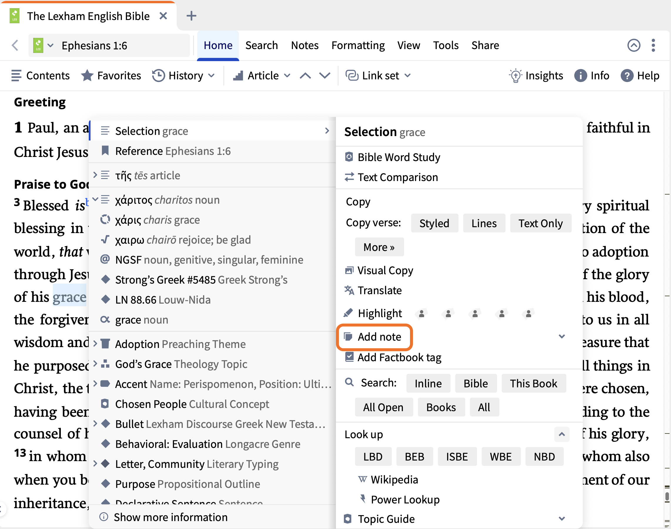 2 Context Menu