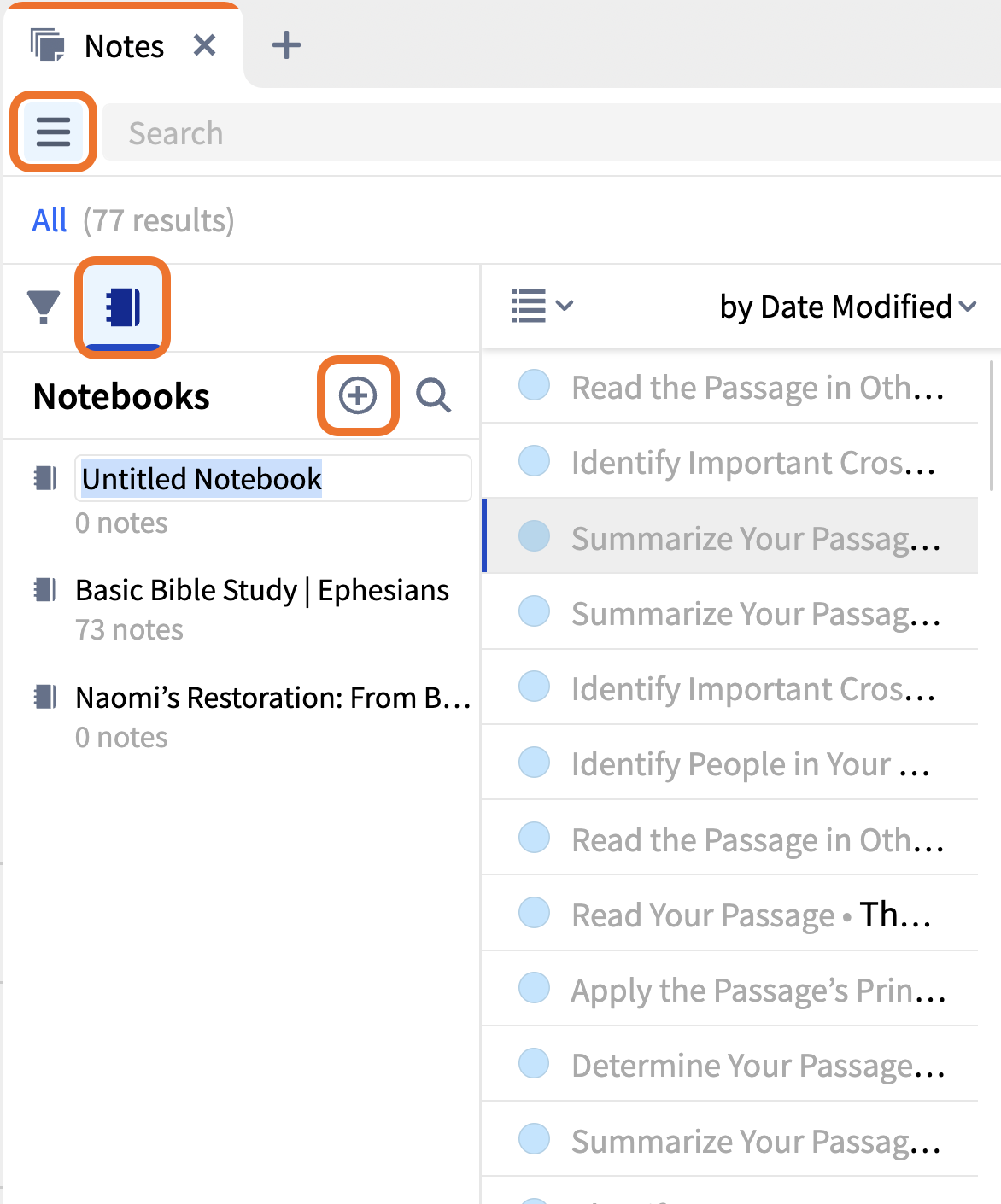 11 Create Notebook