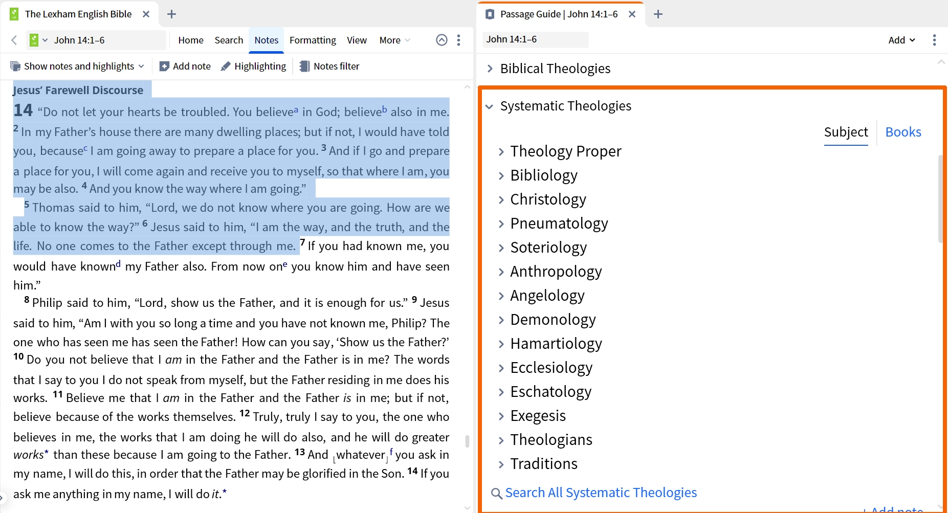 Systematic Theologies