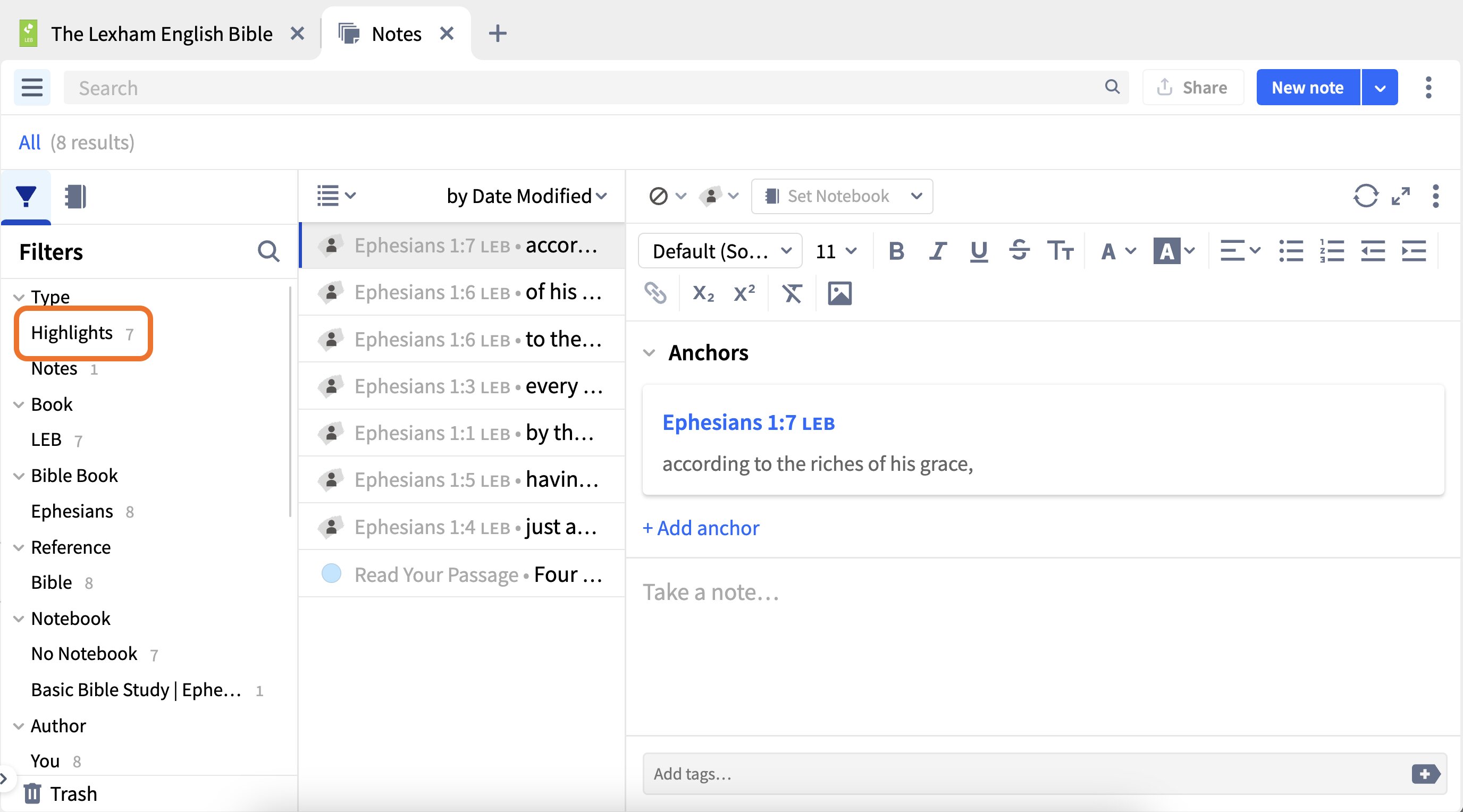 11 Notes Tool